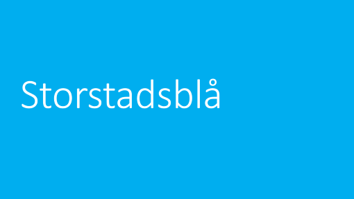 Metropolitblå Metropolitblå