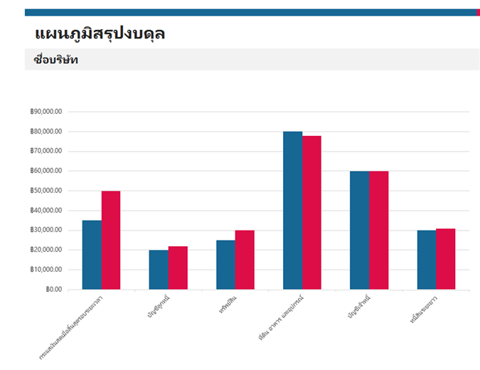 รายงานสรุปงบประมาณ รายงานสรุปงบประมาณ