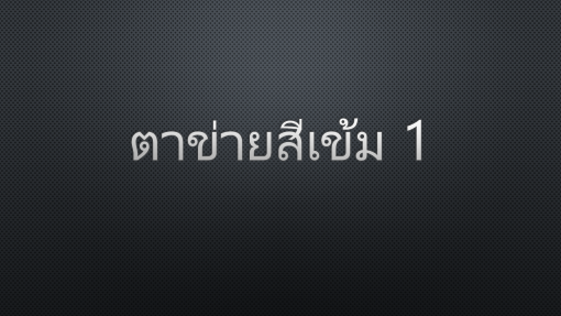ตาข่ายสีเข้ม 1 ตาข่ายสีเข้ม 1