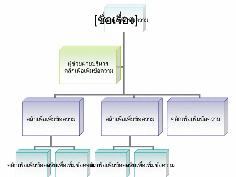 แผนผังองค์กร แผนผังองค์กร
