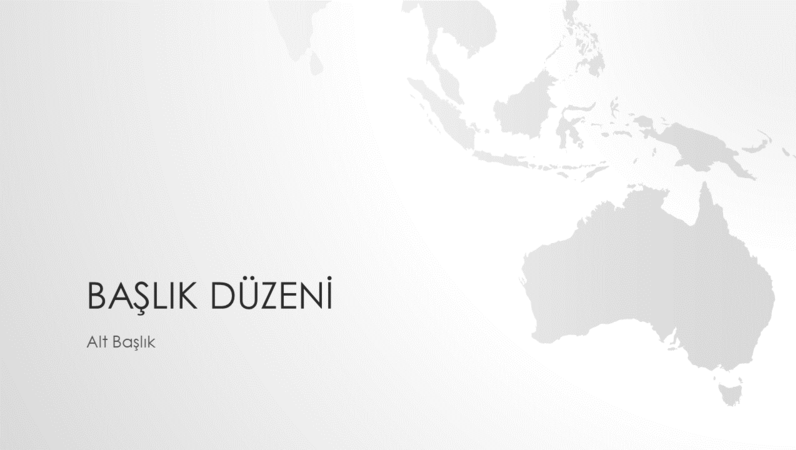 Dünya haritaları serisi, Avustralya kıtası sunumu (geniş ekran) Dünya haritaları serisi, Avustralya kıtası sunumu (geniş ekran)