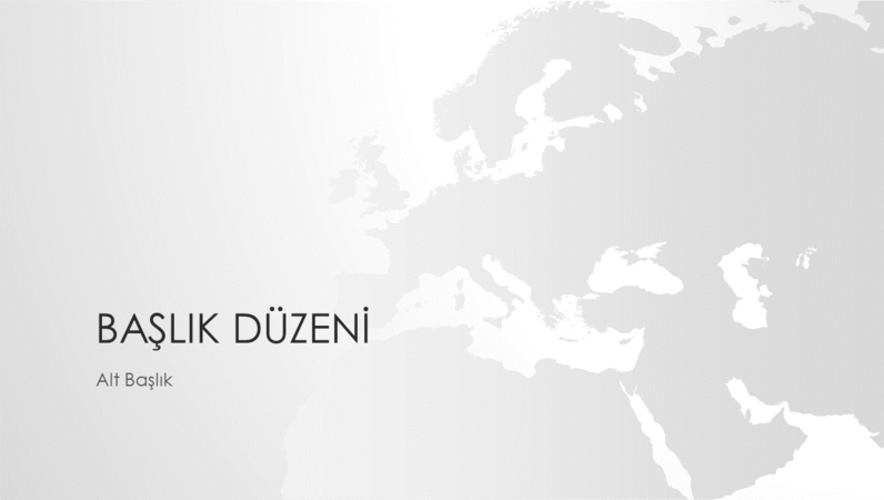 Dünya haritaları serisi, Avrupa kıtası sunumu (geniş ekran) Dünya haritaları serisi, Avrupa kıtası sunumu (geniş ekran)