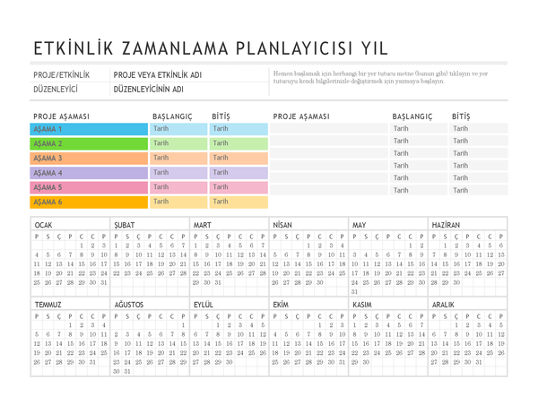 Etkinlik planlayıcı Etkinlik planlayıcı