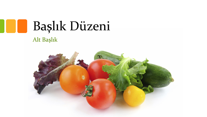 Taze gıda sunusu (geniş ekran) Taze gıda sunusu (geniş ekran)