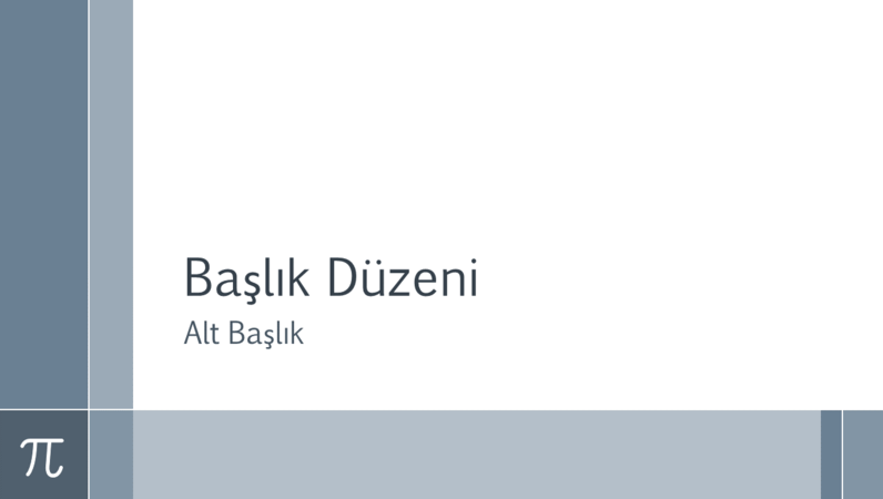 Pi işaretli matematik eğitimi sunusu (geniş ekran) Pi işaretli matematik eğitimi sunusu (geniş ekran)