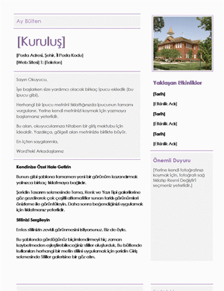İlköğretim Okulu Bülteni İlköğretim Okulu Bülteni