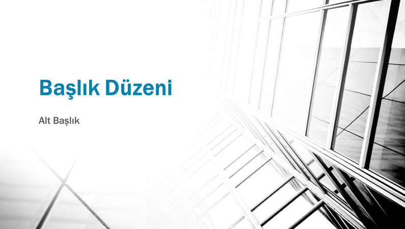 Karşıt renkli iş sunusu (geniş ekran) Karşıt renkli iş sunusu (geniş ekran)