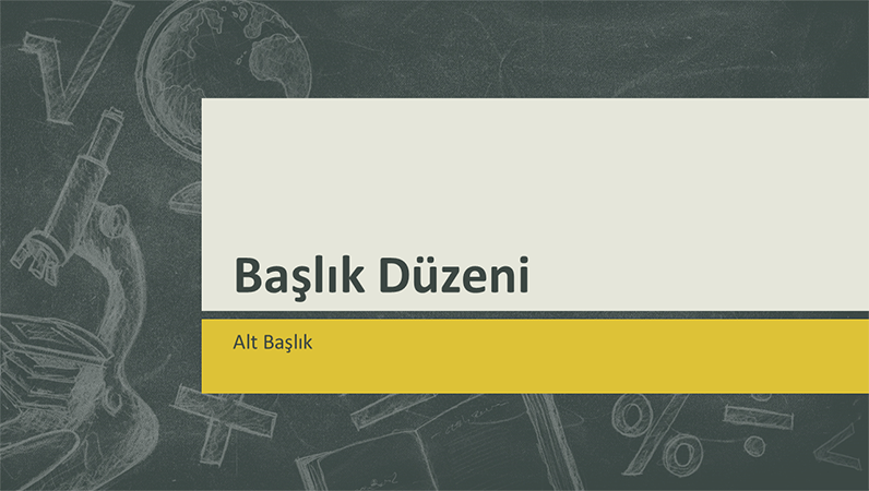 Eğitim konulu sunu, kara tahta çizimleri tasarımı (geniş ekran) Eğitim konulu sunu, kara tahta çizimleri tasarımı (geniş ekran)