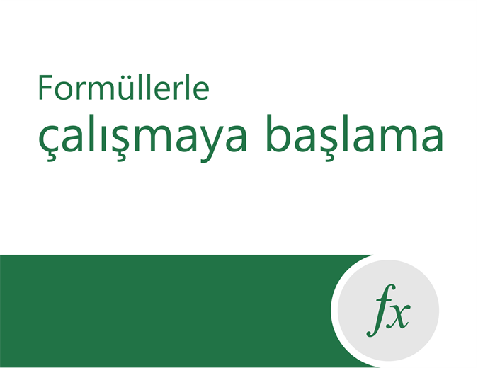 Formül öğreticisi Formül öğreticisi