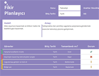 Şirket araç yakıt takip çizelgesi excel