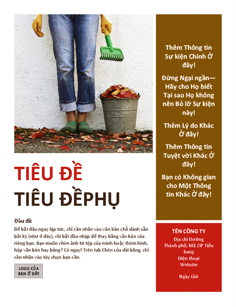 Tờ bướm về sự kiện theo mùa (mùa thu) Tờ bướm về sự kiện theo mùa (mùa thu)