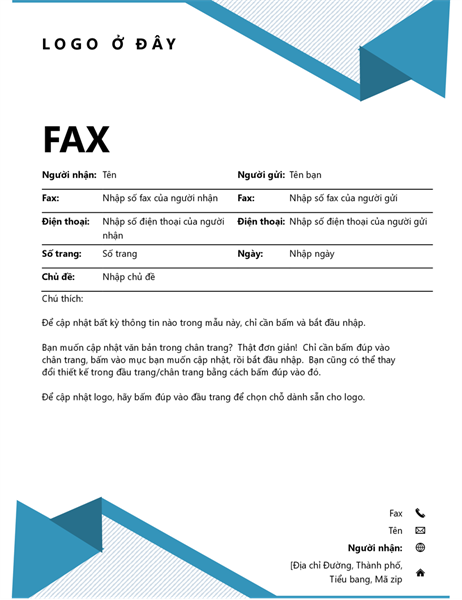 Trang bìa fax có dải sọc mảnh Trang bìa fax có dải sọc mảnh