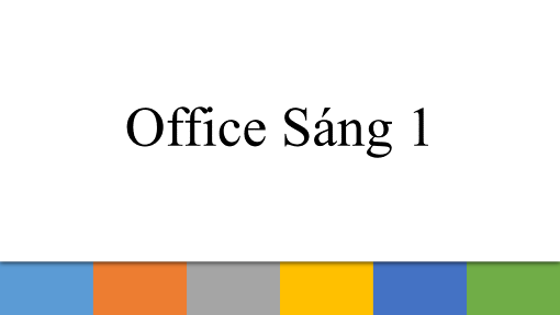 Office Sáng 1