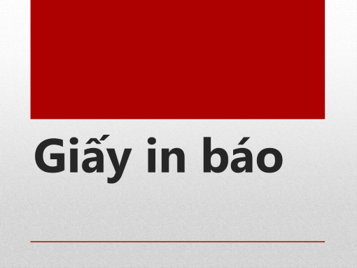 Giấy in báo