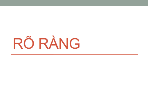 Rõ ràng Rõ ràng