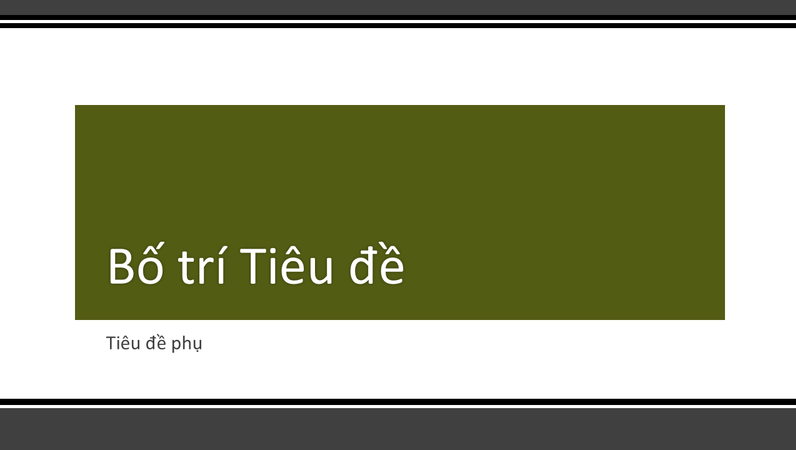 Bản trình bày có đường viền sọc đen (màn hình rộng) Bản trình bày có đường viền sọc đen (màn hình rộng)