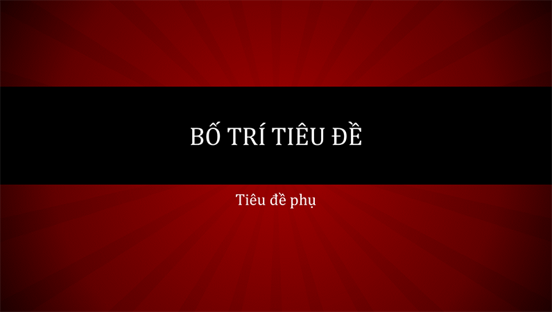 Bản trình bày có các đường hướng tâm màu đỏ (màn hình rộng) Bản trình bày có các đường hướng tâm màu đỏ (màn hình rộng)
