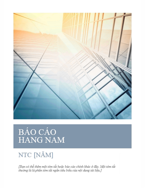 Báo cáo Hàng năm (Có ảnh bìa) Báo cáo Hàng năm (Có ảnh bìa)