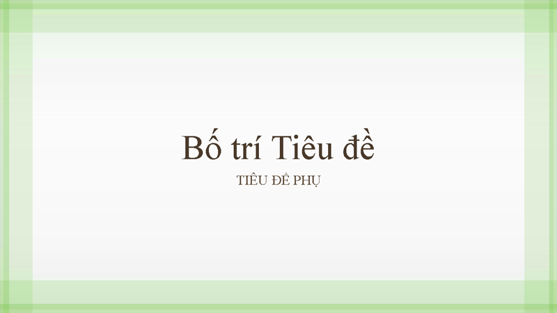 Bản trình bày thiết kế với khung viền màu xanh lá cây mỏng (màn hình rộng) Bản trình bày thiết kế với khung viền màu xanh lá cây mỏng (màn hình rộng)