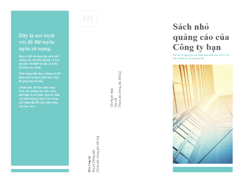 Sách nhỏ quảng cáo (Kinh doanh) Sách nhỏ quảng cáo (Kinh doanh)