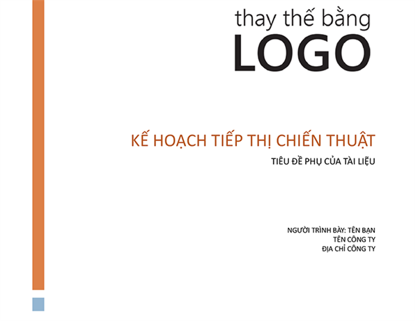 Kế hoạch tiếp thị doanh nghiệp mang tính chiến lược Kế hoạch tiếp thị doanh nghiệp mang tính chiến lược