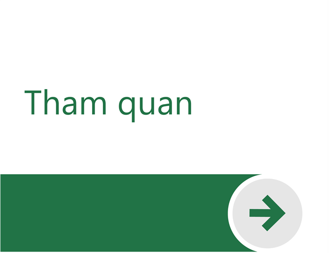 Chào mừng bạn đến với Excel Chào mừng bạn đến với Excel