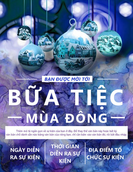 Tờ bướm bữa tiệc mùa đông tao nhã Tờ bướm bữa tiệc mùa đông tao nhã