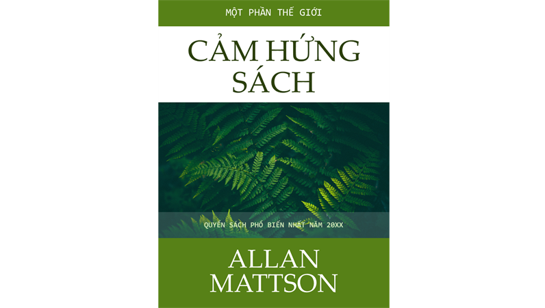 Bìa sách truyền cảm hứng Bìa sách truyền cảm hứng