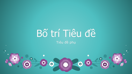 Hoa tím trên nền màu lam (màn hình rộng) Hoa tím trên nền màu lam (màn hình rộng)