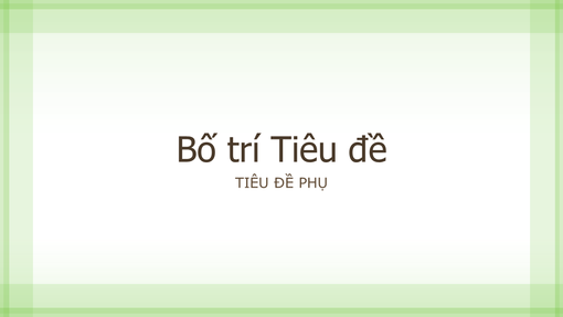 Bản trình bày thiết kế viền màu lục trong mờ (màn hình rộng) Bản trình bày thiết kế viền màu lục trong mờ (màn hình rộng)